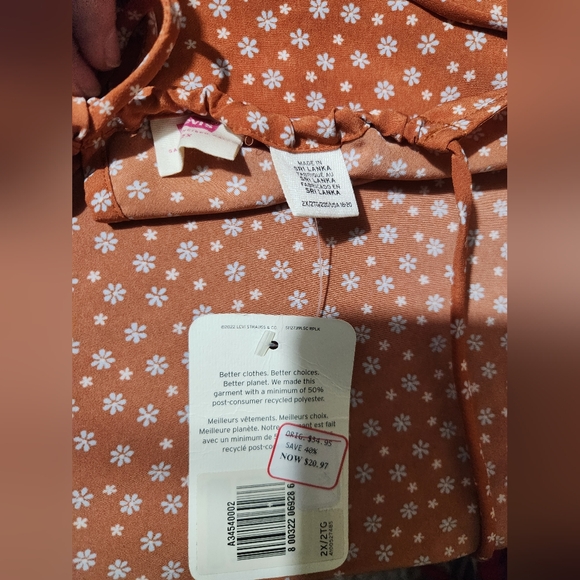 Levis Womens Tank Top - Picture 3 of 3